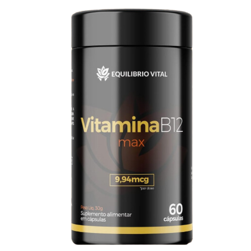 Vitamina B12 60 cápsulas Equilíbrio